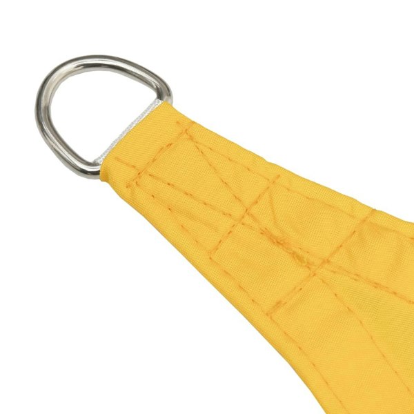Berkfield Sunshade Sail Oxford Fabric Square 7x7 m Yellow