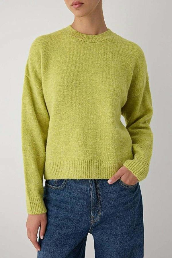 WOVCOR Alpaca Wool Blend Premium Oversize Knit Sweater