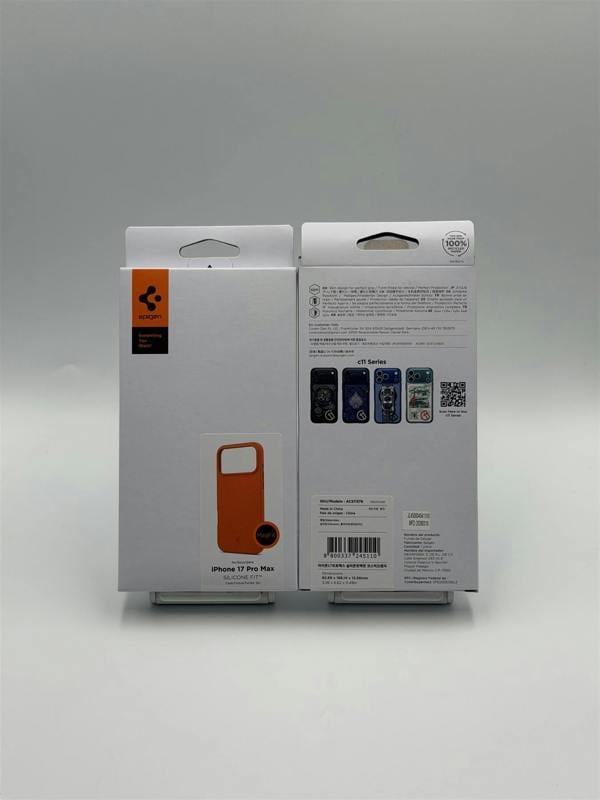 Spigen Silicone Fit Case with MagSafe for iPhone 17 Pro Max 6.7" Cosmic Orange - ACS11378