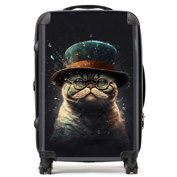 Warren Reed Shorthair Cat Splashart Suitcase