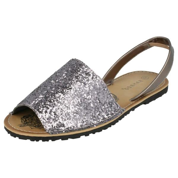 Spot On Girls Spot On Flat Mule Slingback Sandal