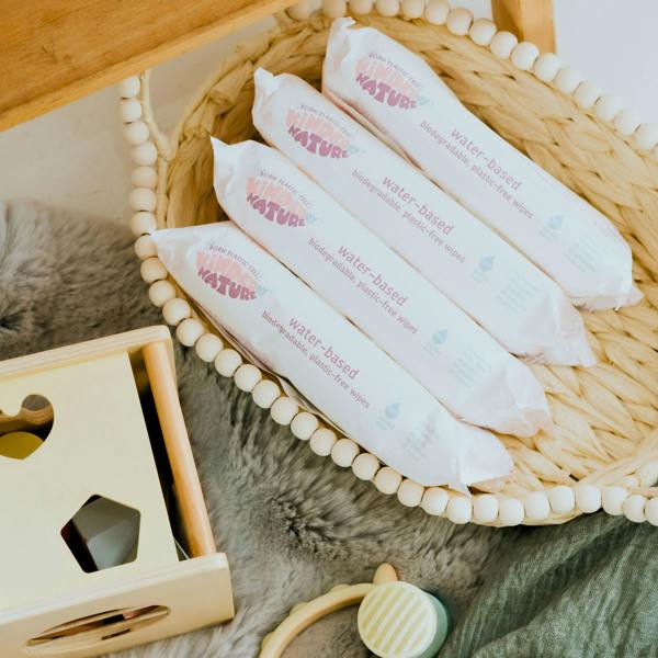 Kinder by Nature Water-Based Baby Wipes - 56 wipes x 12 packs