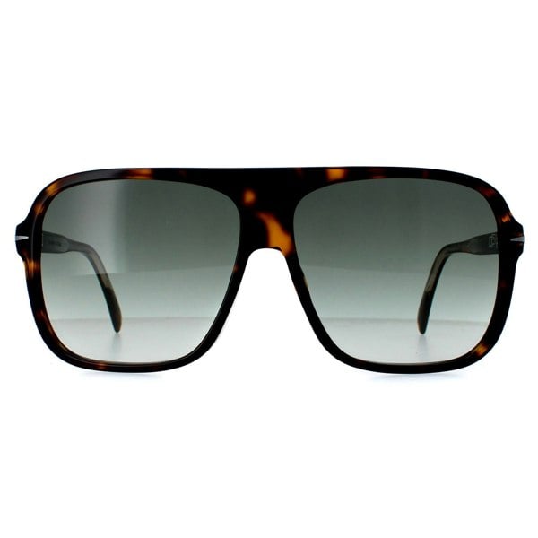 David Beckham Sunglasses DB7008/S 086 9K Dark Havana Green Gradient