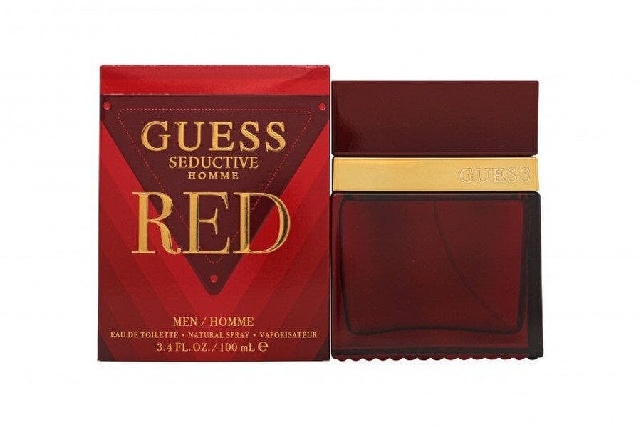Guess Seductive Homme Red 100ml Eau De Toilette EDT Spray For Him