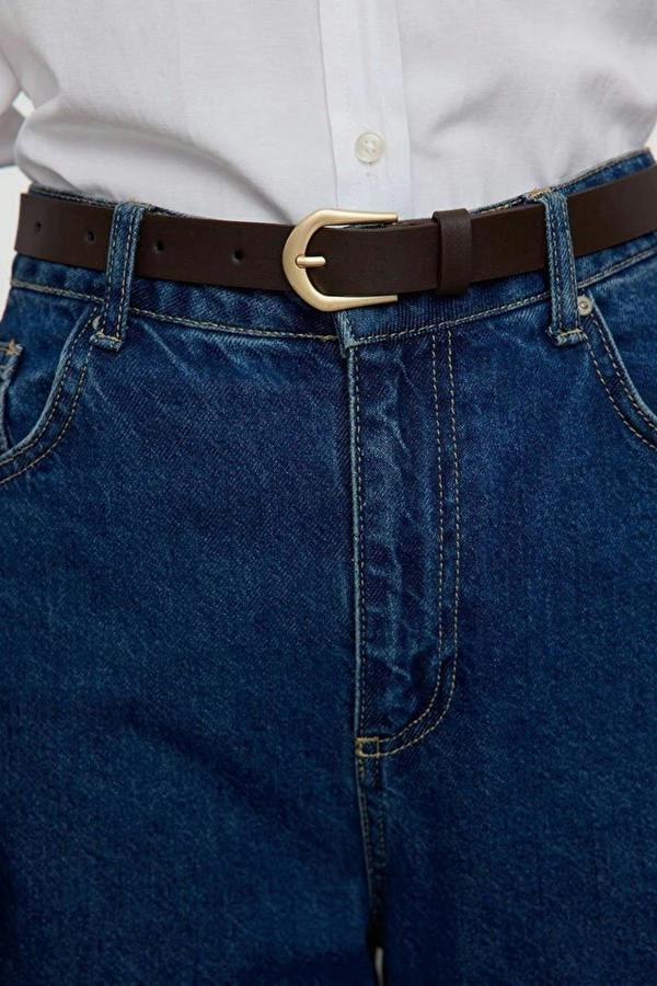 WOVCOR Double Pack Oval Buckle Women's Belt