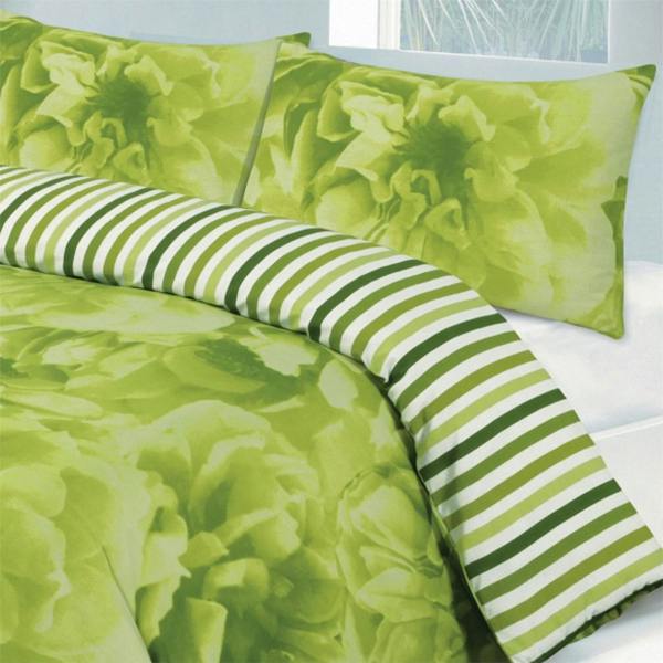 Rose Lime Duvet Cover Set