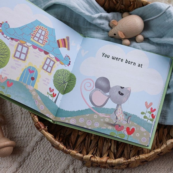 FROM YOU TO ME The Day You Were Born in June Newborn Gift Book