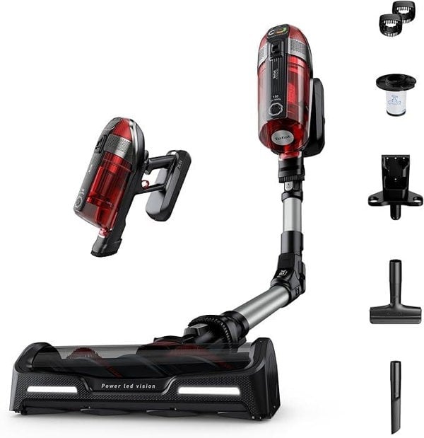 Tefal X-Force Flex 12.60 Car Cordless Stick Vacuum Cleaner TY98A1GO Black