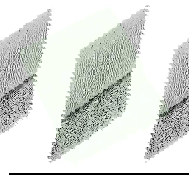 Anyhouz Anycozy Gray Faux Cashmere Throw Blanket Diamond Knit 150x230cm