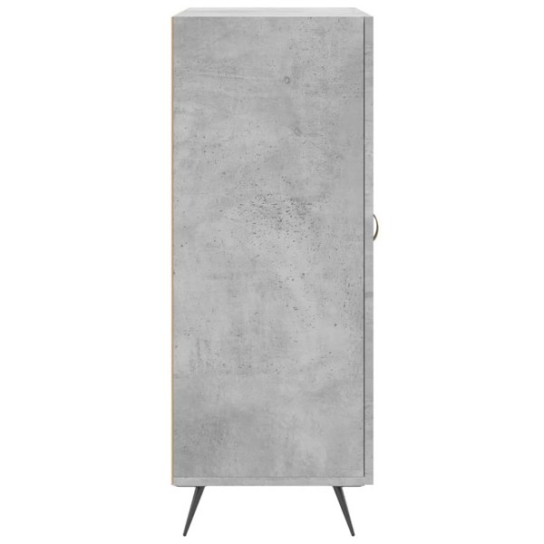 Berkfield Sideboard Concrete Grey 69.5x34x90 cm Engineered Wood