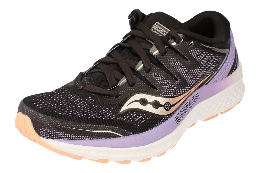 Saucony Guide Iso 2 Womens S10464  037 - Black Purple 37 - Photo 0