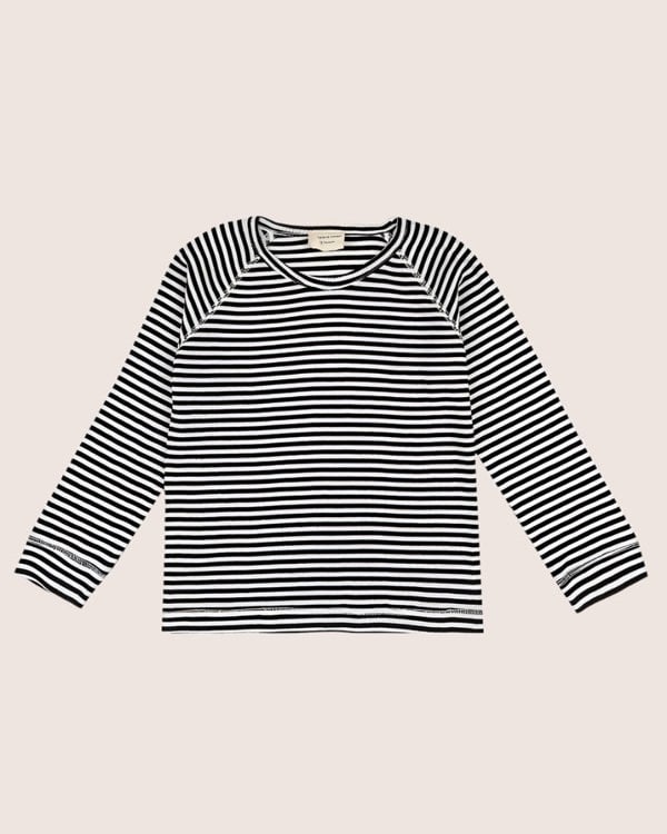 organic cotton Multicolour Stripe Print Rib Top - image 2