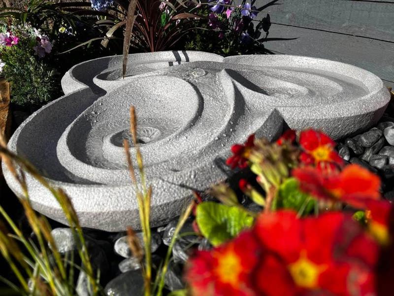 Tranquillity Water Features Dropa Stone Contemporary Water Feature