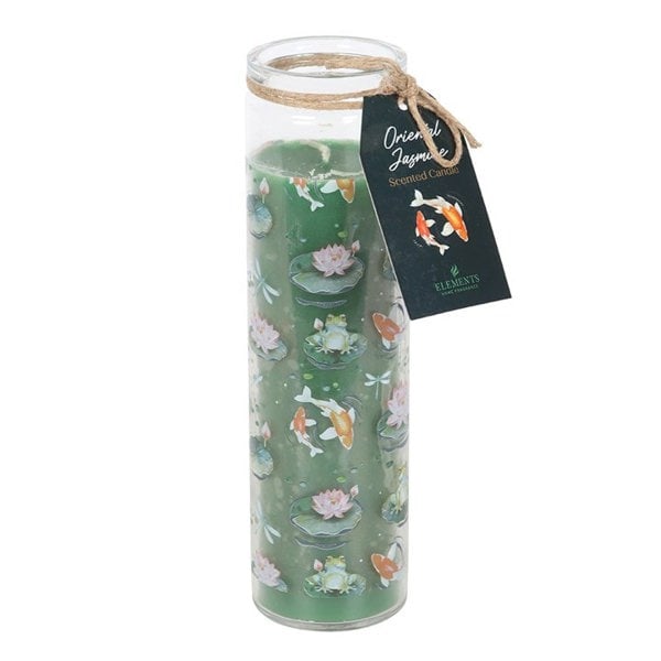 Serano Pond Print Oriental Jasmine Tube Candle