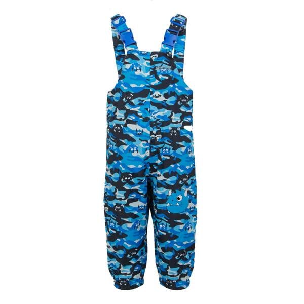 Regatta Kids Animal Rainy Day Spike The Monster Dungarees - Hydro Blue