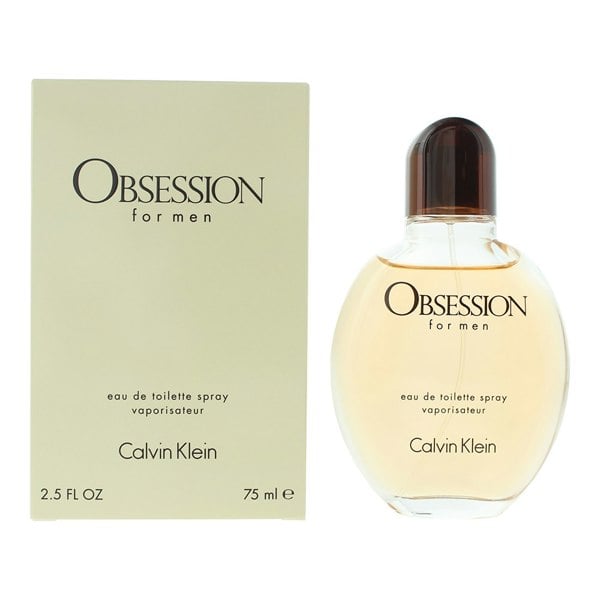 Calvin Klein Obsession For Men for Him Eau de Toilette - 75ml