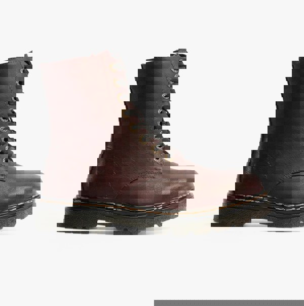 Heavenly Feet JUSTINA2 Womens Lace Up Boots Burgundy