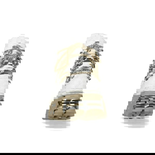 New Rock M-120N-C80 White Gothic Platform Ankle Boots