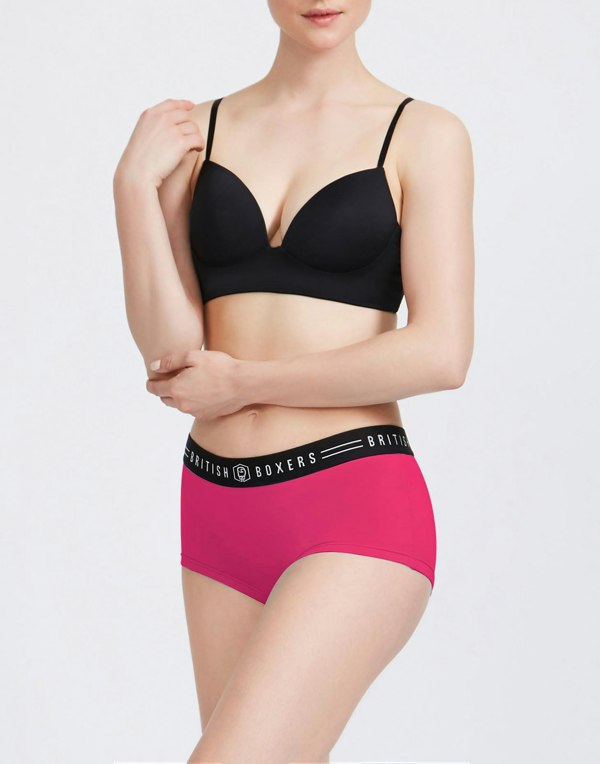 Hipster Boxer Briefs – Rose Violet - British Boxers