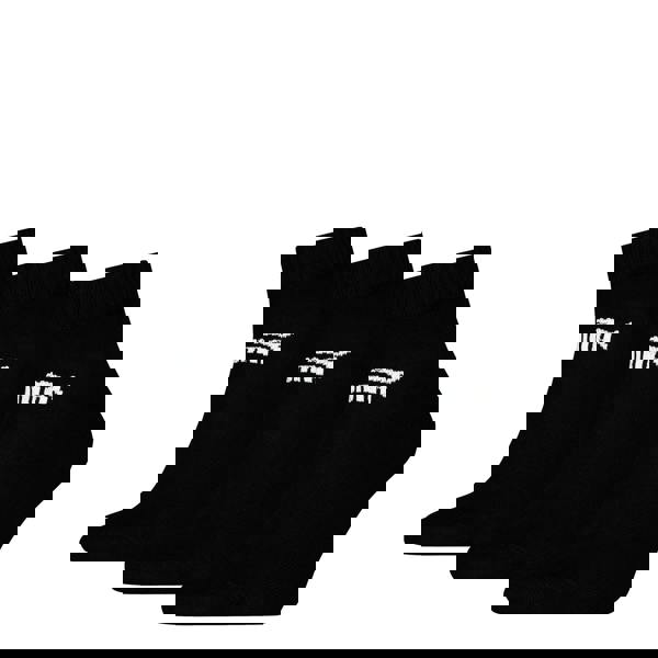 Puma Unisex Adult Quarter Ankle Socks (Pack of 3) - Black - 