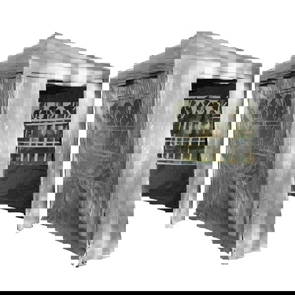 Gr8 Garden Grey Gazebo Marquee Awning Beach Party Camping Tent Canopy 3 x 3m