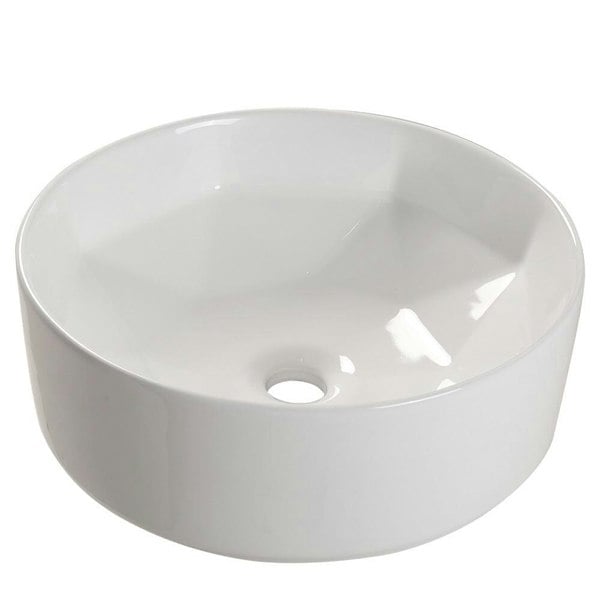 Modern Style Round White Bathroom Sink Bathroom Sinks Living and Home