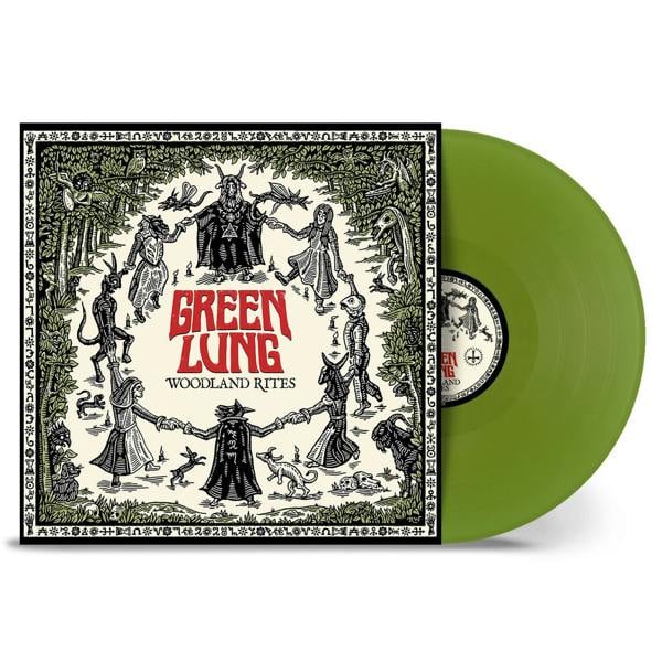 Green Lung 'Woodland Rites' LP Olive Vinyl