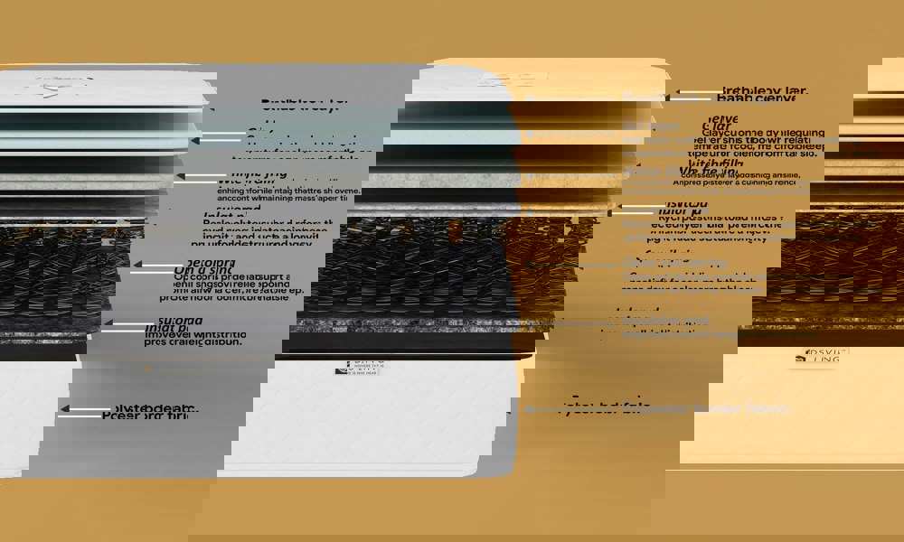 DS Living Bliss Gel Enhanced 13.5 Bonnell Spring Mattress - 5ft - King - Glacier by DS Living