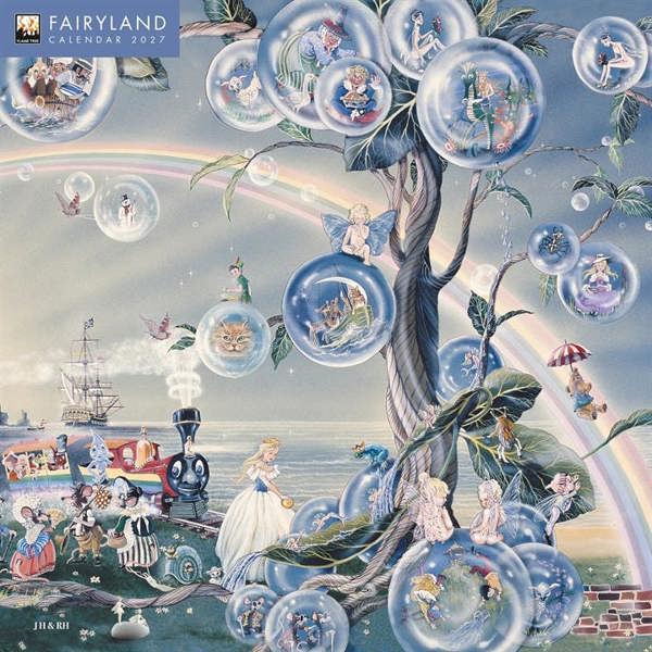 Fairyland Calendar 2027, Wall Calendars, Month To View, Art, Gift