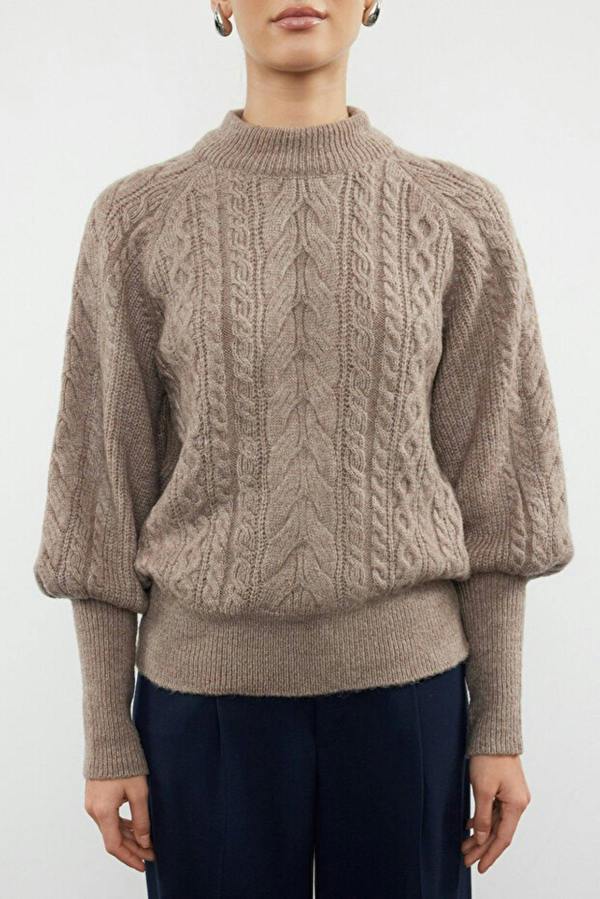 WOVCOR Soft Textured Knit Sweater