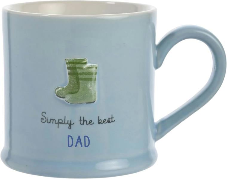 Diletto Gifts Celebrations - Love Life - 'Simply The Best Dad Ceramic Mug