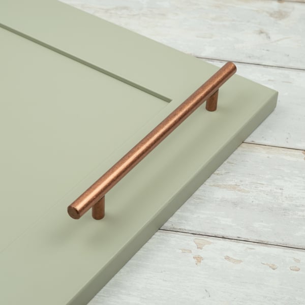 Handle & Home Antique Copper Bar Handle