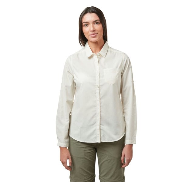 Craghoppers Women's Kiwi II Shirt - Pearl White