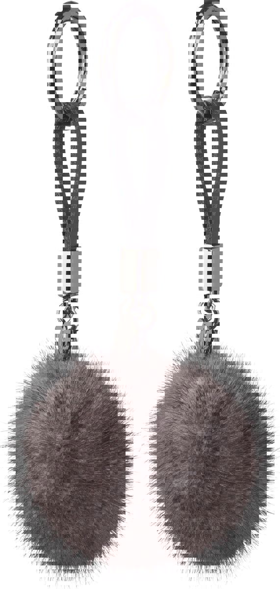 Pom Pom Keyring Dark Blue Irish