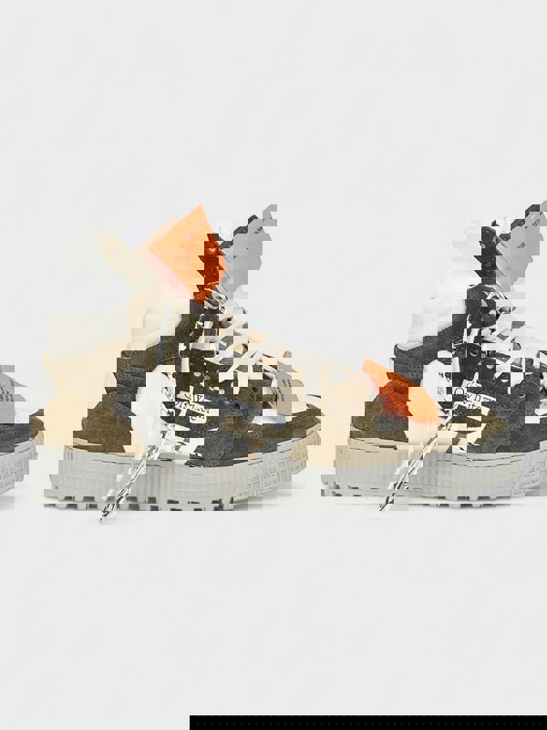 Off-White Off Court 3.0 High-Top Sneakers Khaki Green - Supplied Fashion Off White