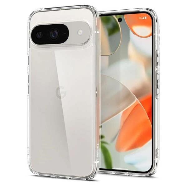 Spigen Ultra Hybrid Case for Google Pixel 9 & 9 Pro 6.3" Clear - ACS07687