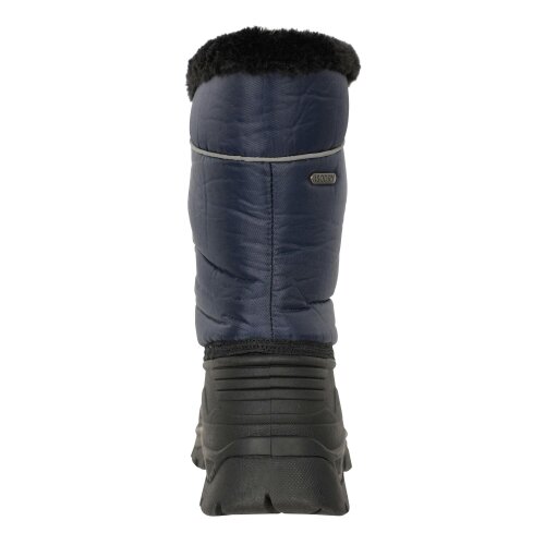 Mountain Warehouse Kids Whistler Adaptive Snow Boots - Navy - Navy