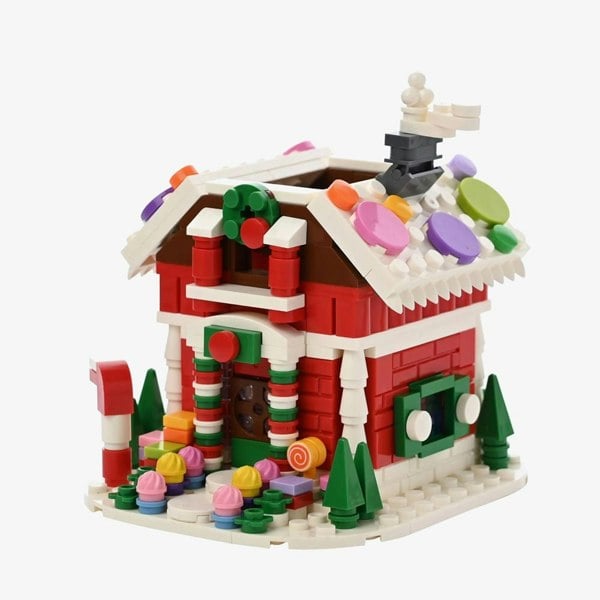 T. H. Baker Toy Shop Candy House Brick Building Set Accessory XM15902