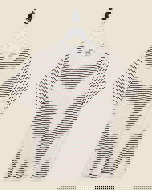 Larsson & Co Striped Towelling T-Shirt