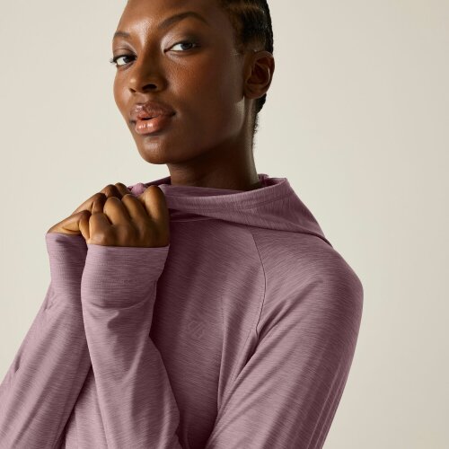 Dare 2B Womens The Laura Whitmore Edit Sprint City Lightweight Hoodie - Dusky Orchid