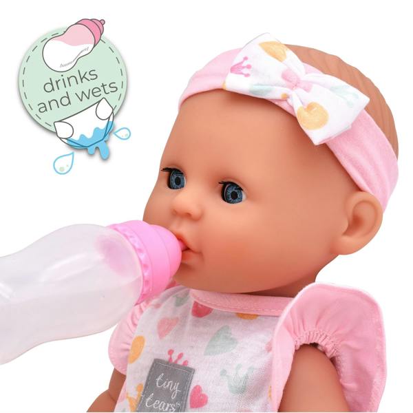 Tiny Tears 15'' (38cm) Baby Classic Crying and Wetting - White
