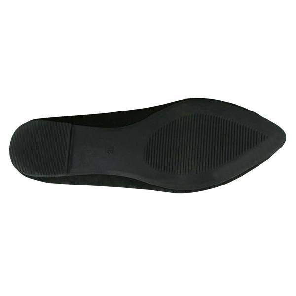 Spot On Ladies Spot On Beaded Ballerina Shoes F80548