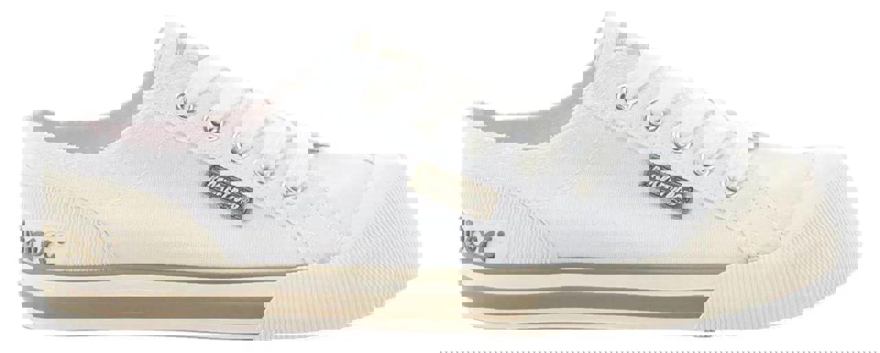 Rocket Dog Jazzin Womens Casual Lace Up Canvas Pumps Shoes Trainers