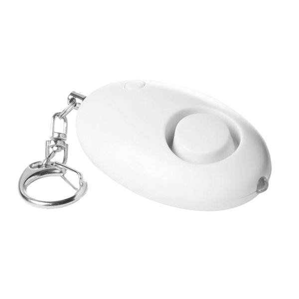 MidOcean Alarmy Keyring - White - 