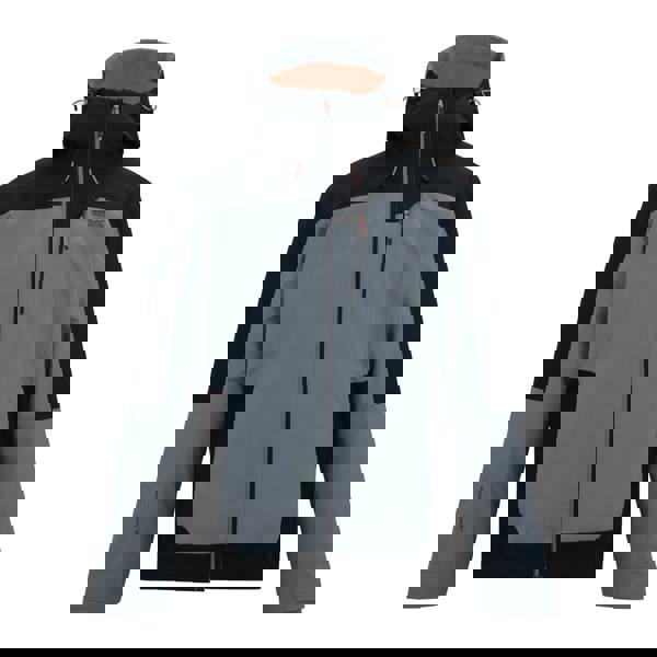 Regatta Mens Highton IV Stretch Waterproof Jacket - Storm Grey/Black