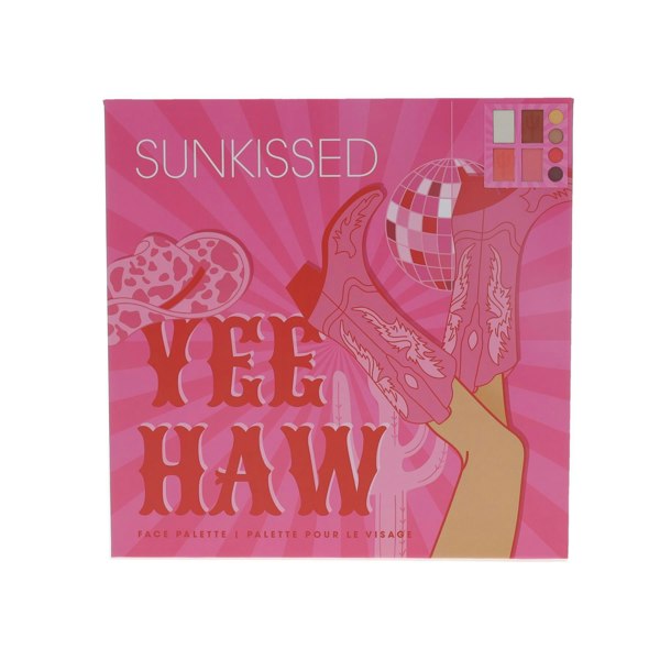 Sunkissed Yeehaw Face Palette - Bronzer, Blusher, Highlighter, Eyeshadow