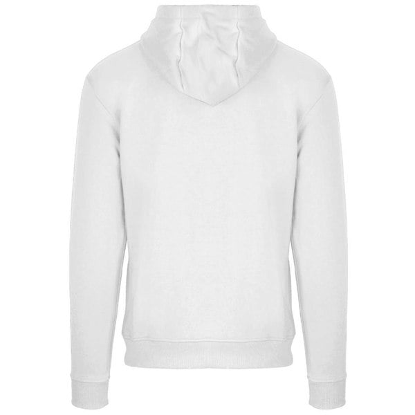 Aquascutum Branded Taped Pocket Zip Up Hoodie - White