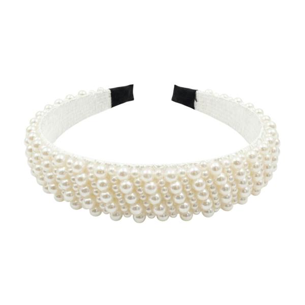 Gold Trip Pearl Linear Headband