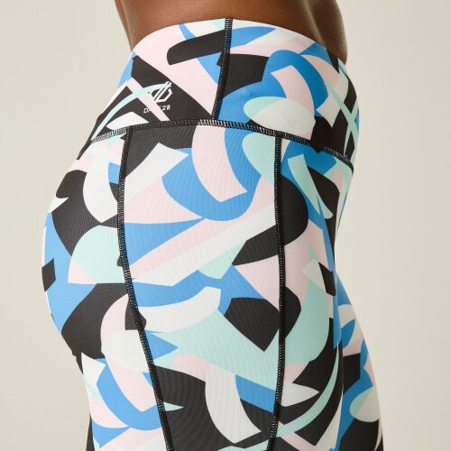 Dare 2B Womens/Ladies Abstract Leggings - Elysium Blue