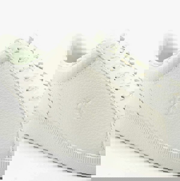 Calvin Klein LOW PROFILE CUPSOLE Mens Trainers Triple Bright White